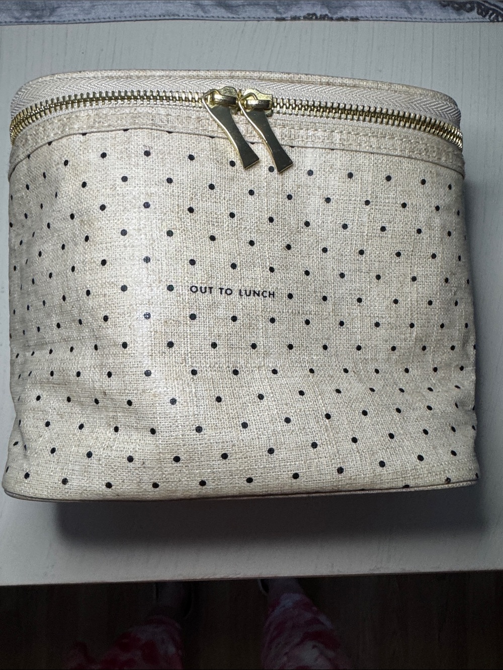 EUC Kate Spade Small Lunch Tote “Out to Lunch”